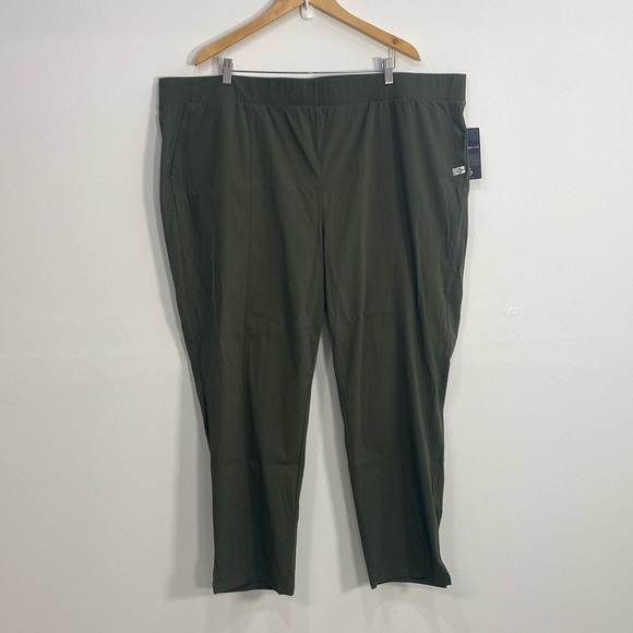 Torrid Ripstop Full Length Active Trouser Women's 4 Green - Picture 1 of 13